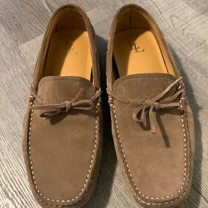 GOMMINO DRIVING SHOES IN SUEDE TAN